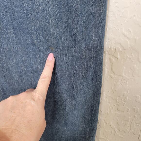 Timberland Carpenter Jeans Mens 35x30.5 (34) Blue Baggy Denim Y2k Hip Hop VTG - Picture 4 of 13